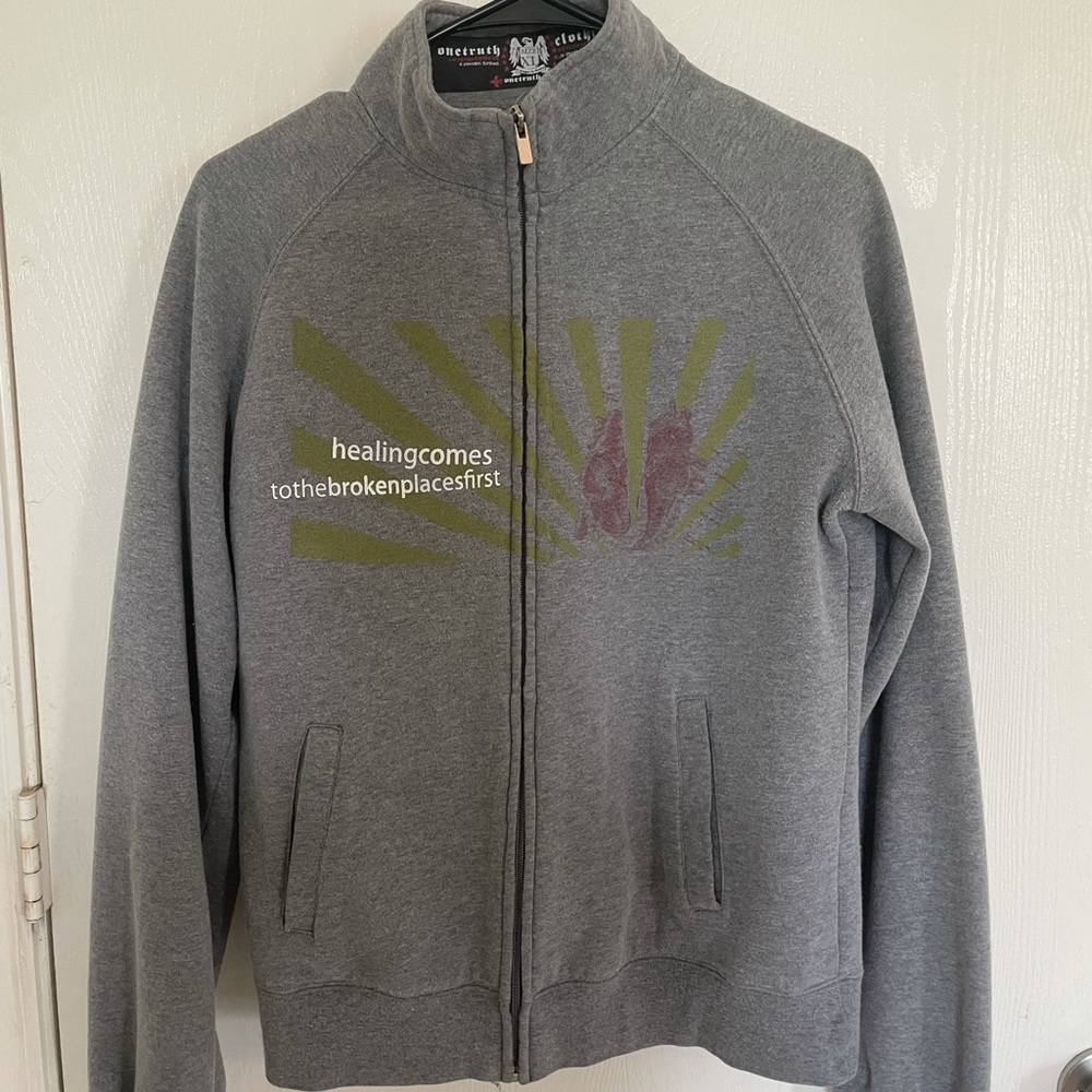 One Truth zip up sweatshirt